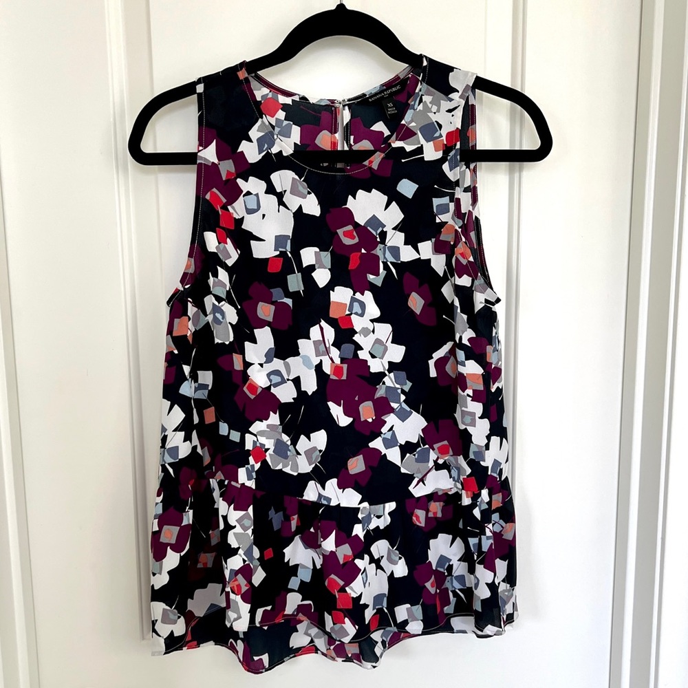 Banana Republic sleeveless blouse